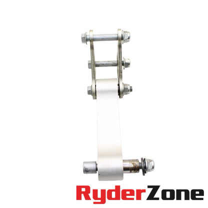 2015 - 2019 APRILIA TUONO V4 1100 DOG BONE REAR SHOCK SUSPENSION LINKAGE SILVER