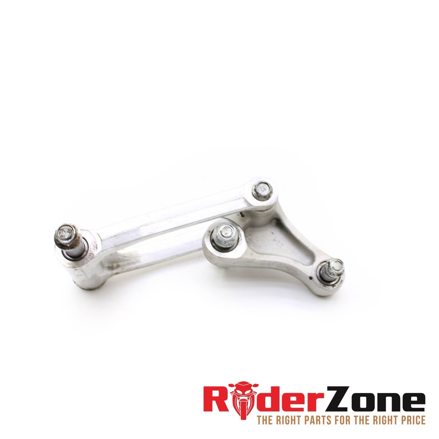 2007 2008 SUZUKI GSXR1000 DOGBONE REAR SHOCK LINKAGE SILVER COMPLETE STOCK