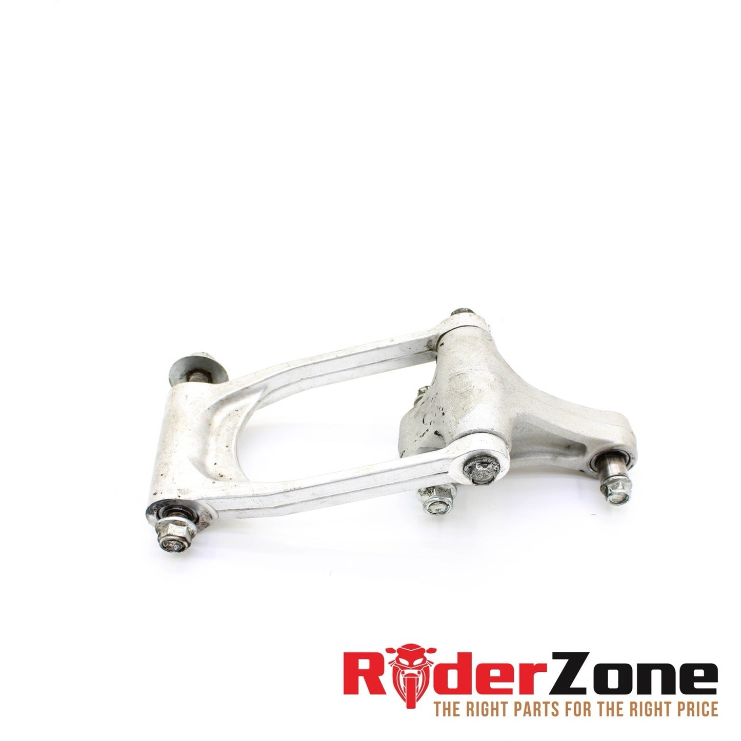 2007 2008 SUZUKI GSXR1000 DOGBONE REAR SHOCK LINKAGE SILVER COMPLETE STOCK