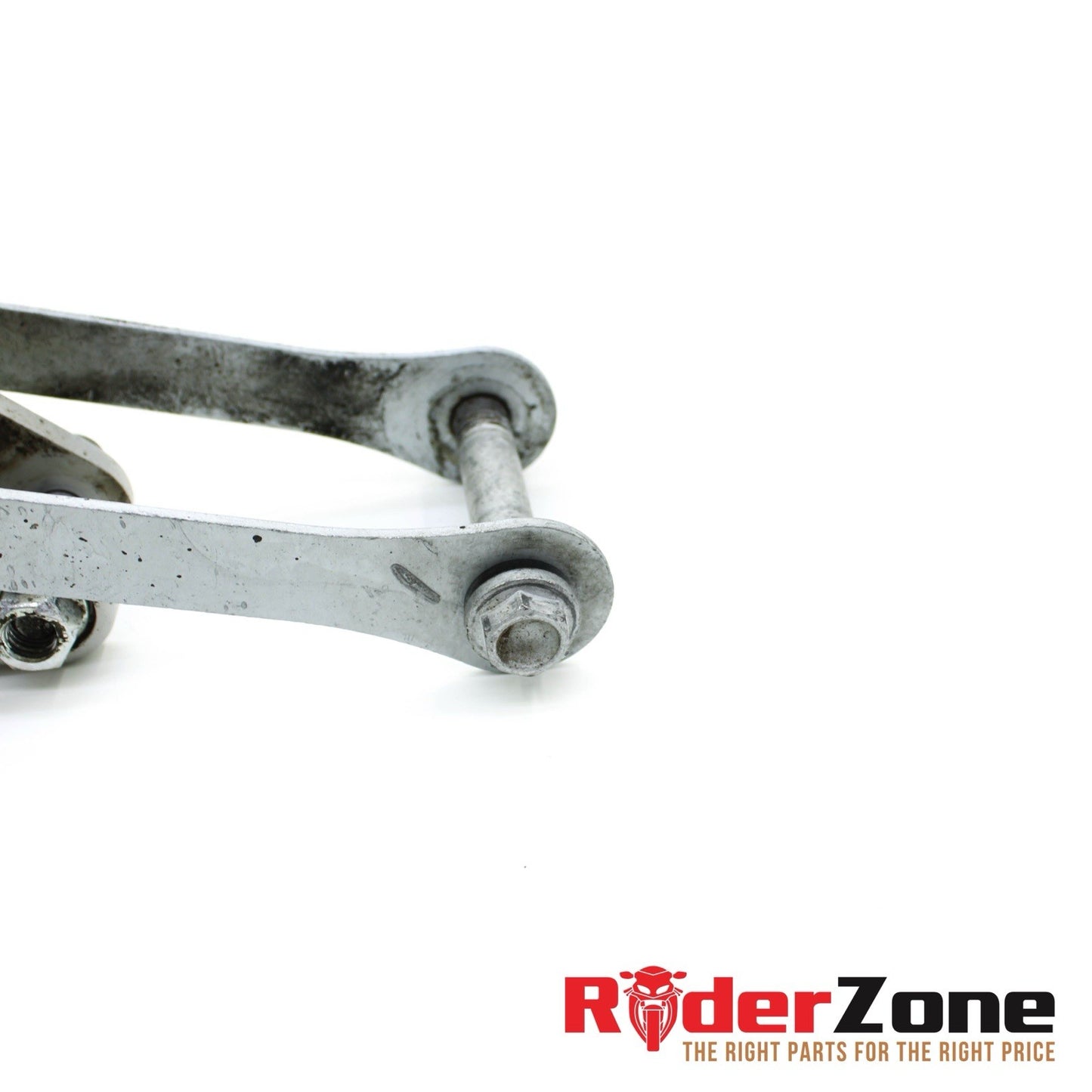 2018 - 2024 DUCATI PANIGALE V4 V4S DOGBONE REAR SHOCK LINKAGE SILVER STRAIGHT