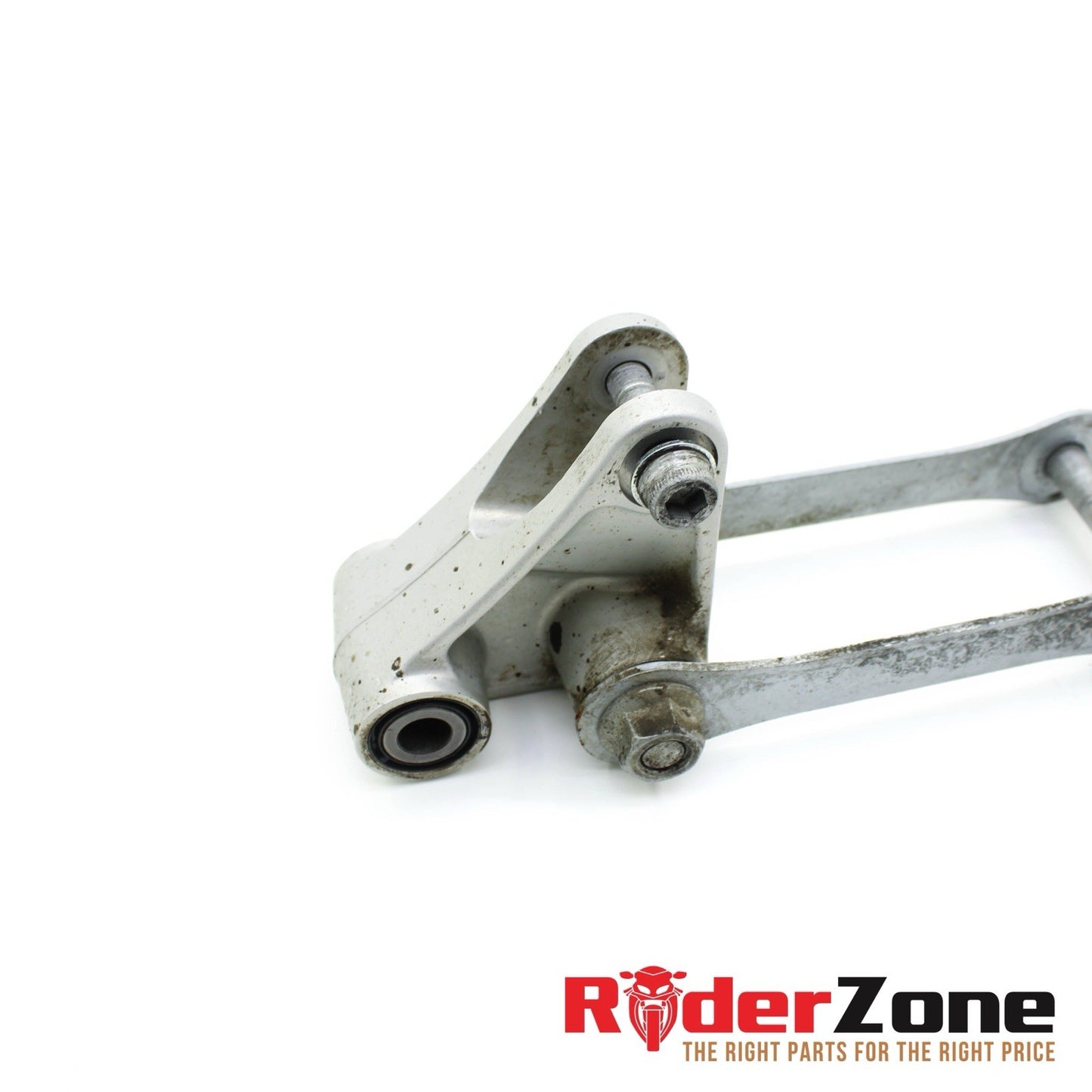 2018 - 2024 DUCATI PANIGALE V4 V4S DOGBONE REAR SHOCK LINKAGE SILVER STRAIGHT