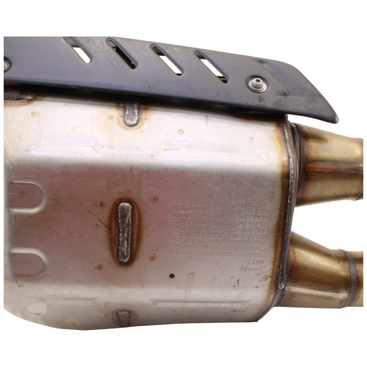 2020 - 2024 YAMAHA YZF R1 EXHAUST MID PIPE MID PIPE STOCK SILVER