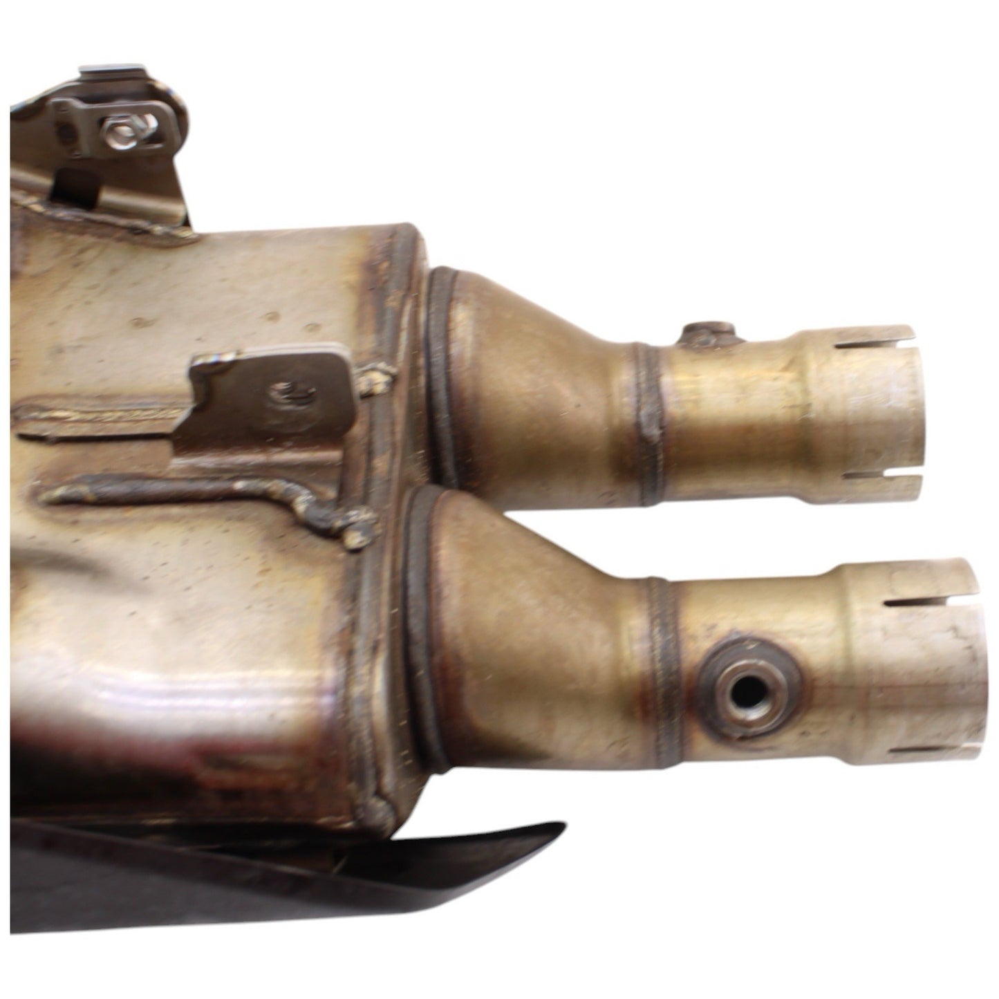 2020 - 2024 YAMAHA YZF R1 EXHAUST MID PIPE MID PIPE STOCK SILVER