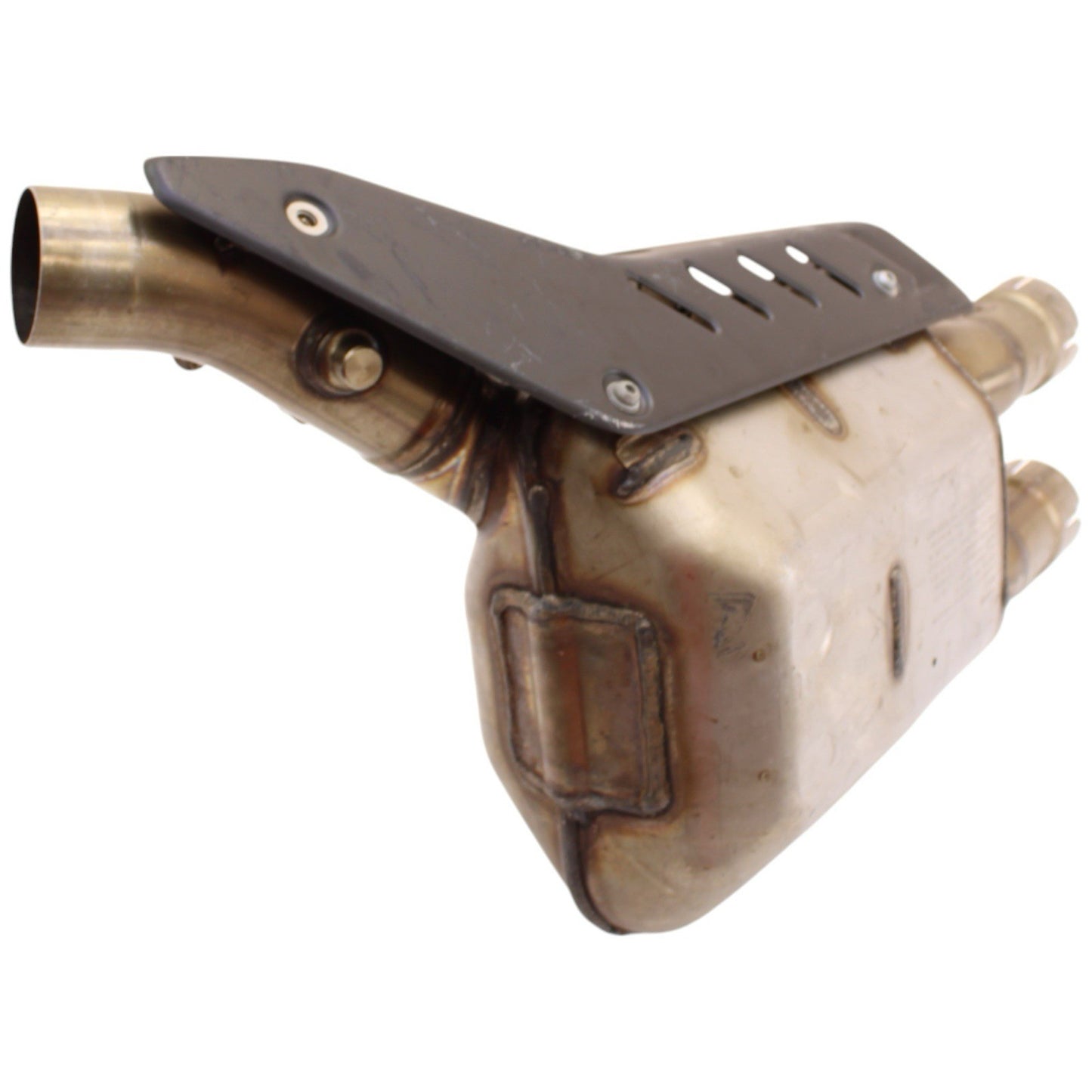 2020 - 2024 YAMAHA YZF R1 EXHAUST MID PIPE MID PIPE STOCK SILVER