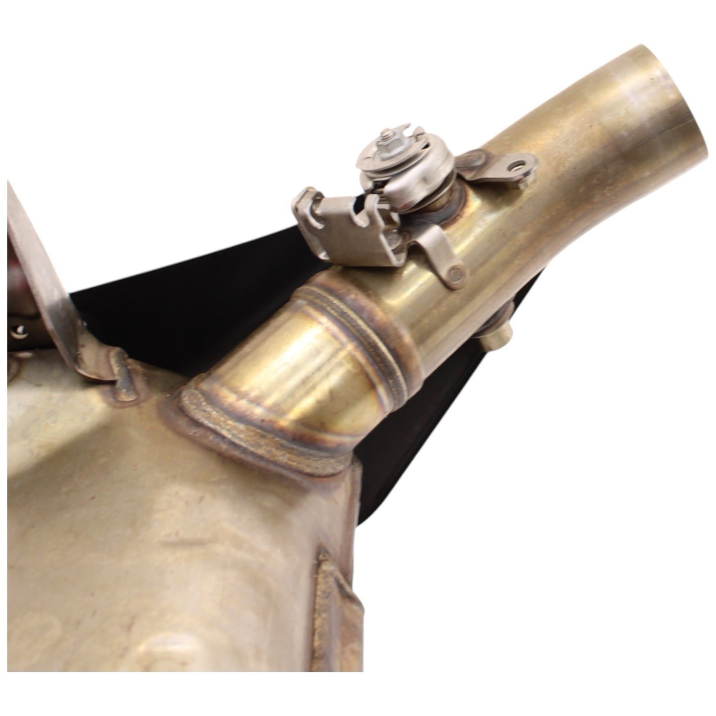 2020 - 2024 YAMAHA YZF R1 EXHAUST MID PIPE MID PIPE STOCK SILVER