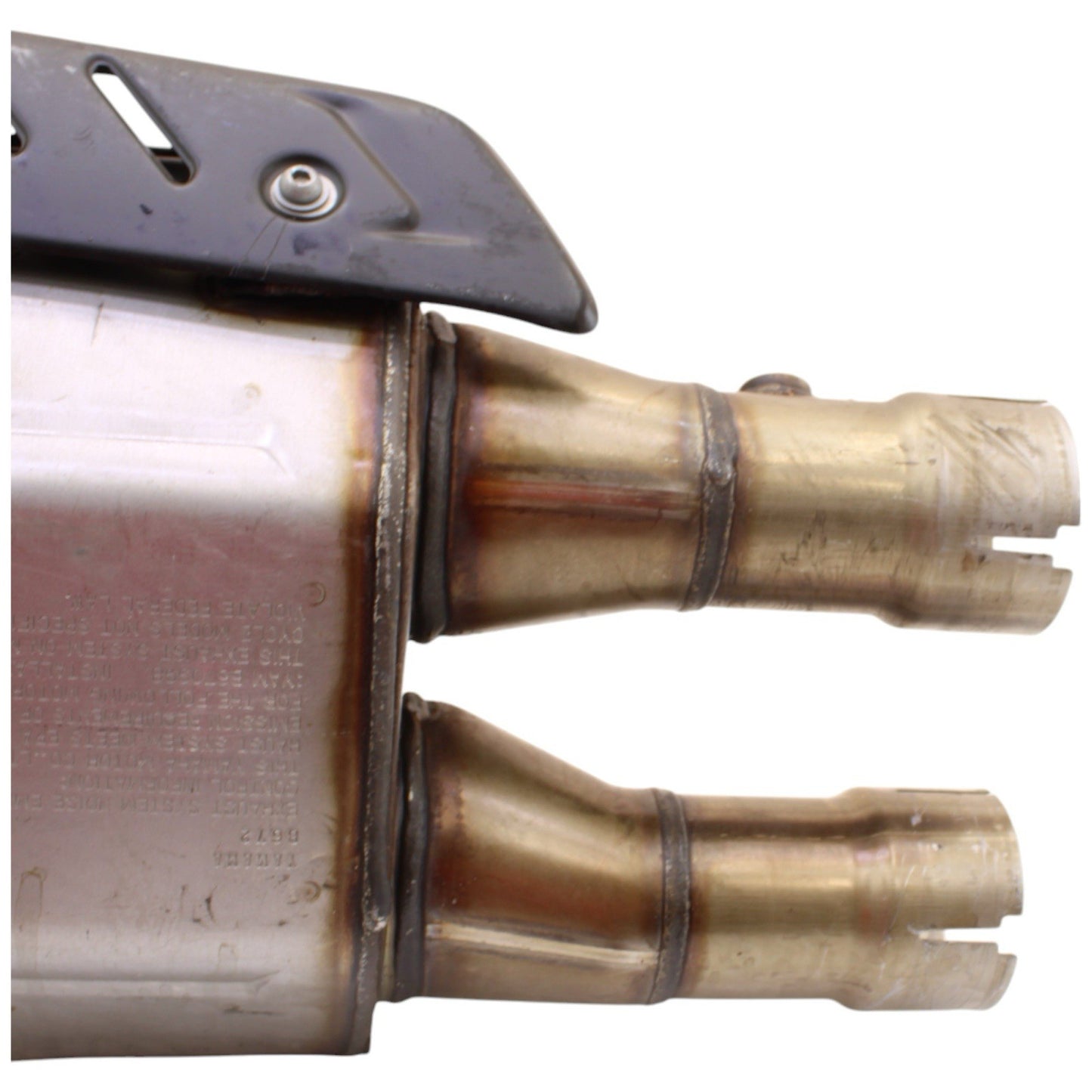 2020 - 2024 YAMAHA YZF R1 EXHAUST MID PIPE MID PIPE STOCK SILVER