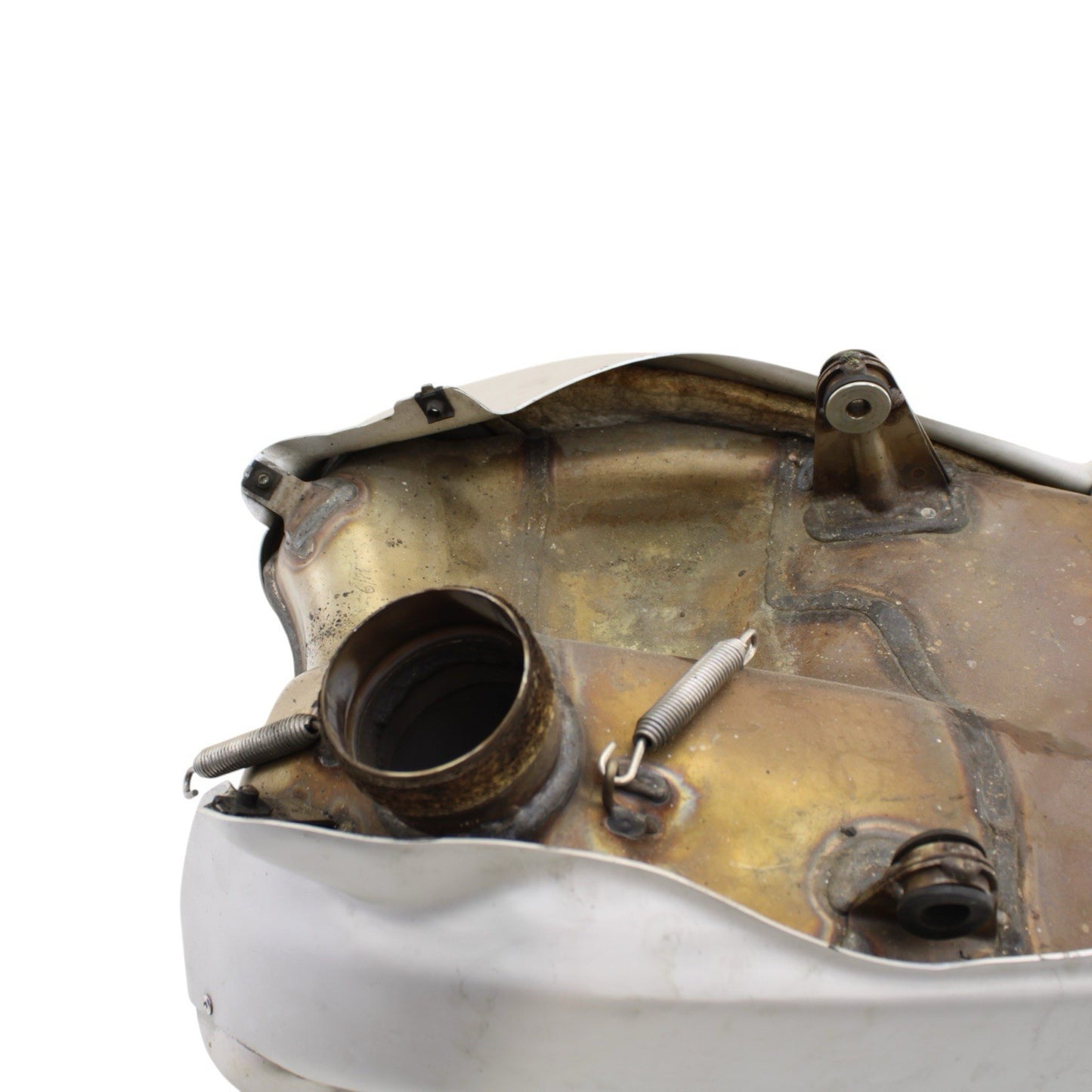 2018 - 2024 DUCATI PANIGALE V4S EXHAUST MUFFLER HEADER PIPE 57414341A SILVER