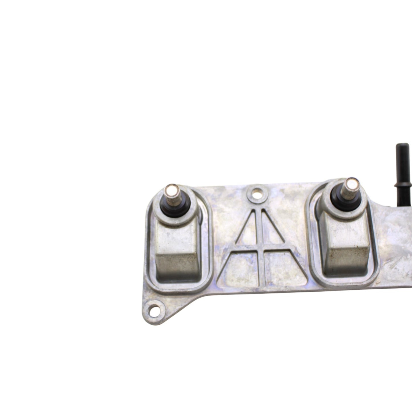 2008 - 2010 KAWASAKI NINJA ZX10R SECONDARY FUEL INJECTORS UPPER AIRBOX GAS RAIL