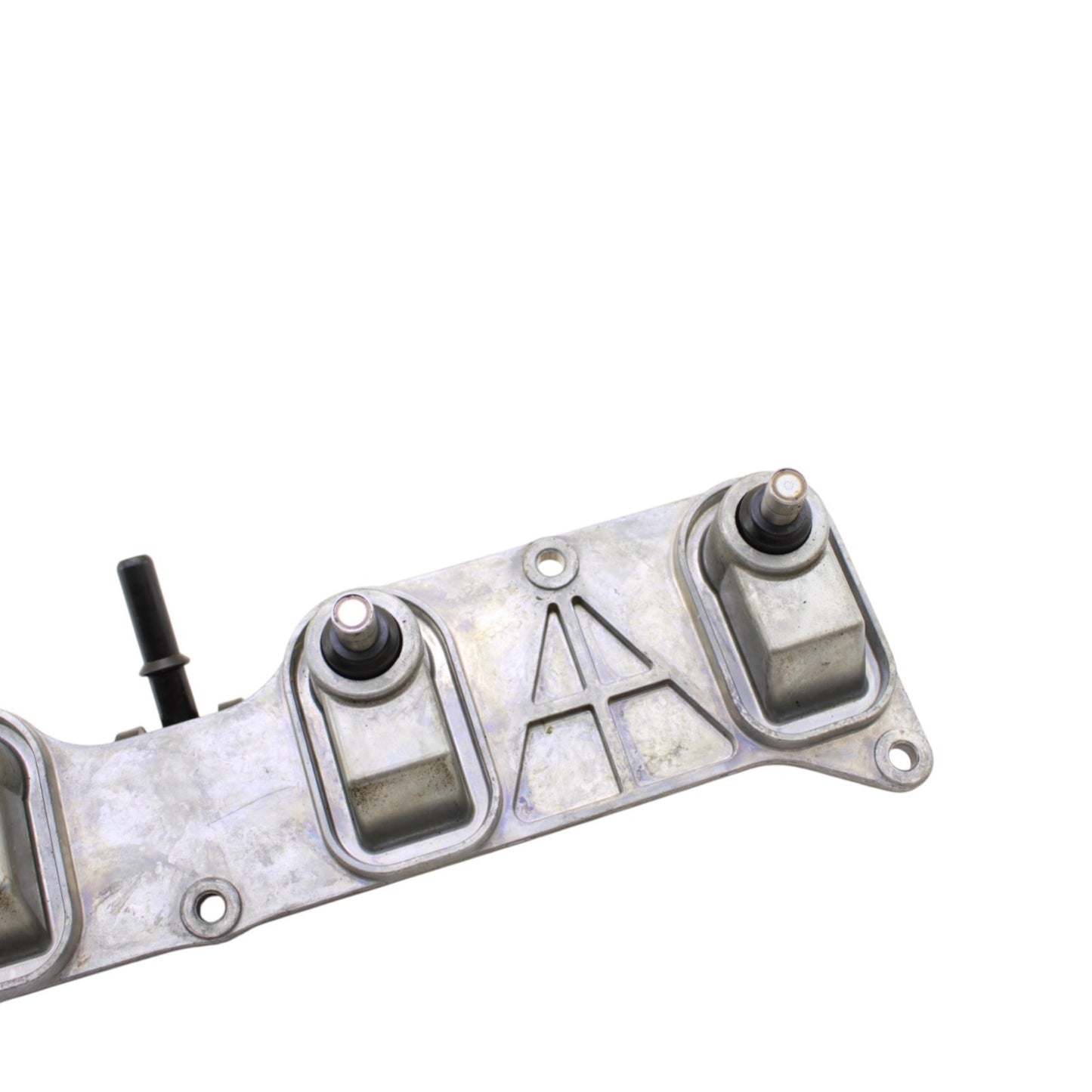 2008 - 2010 KAWASAKI NINJA ZX10R SECONDARY FUEL INJECTORS UPPER AIRBOX GAS RAIL