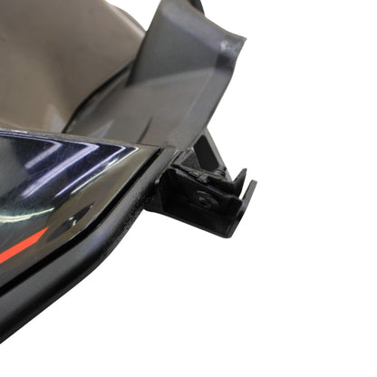 2020 - 2024 DUCATI PANIGALE V2 RIGHT SIDE TANK COVER FAIRING COWL BLACK STOCK