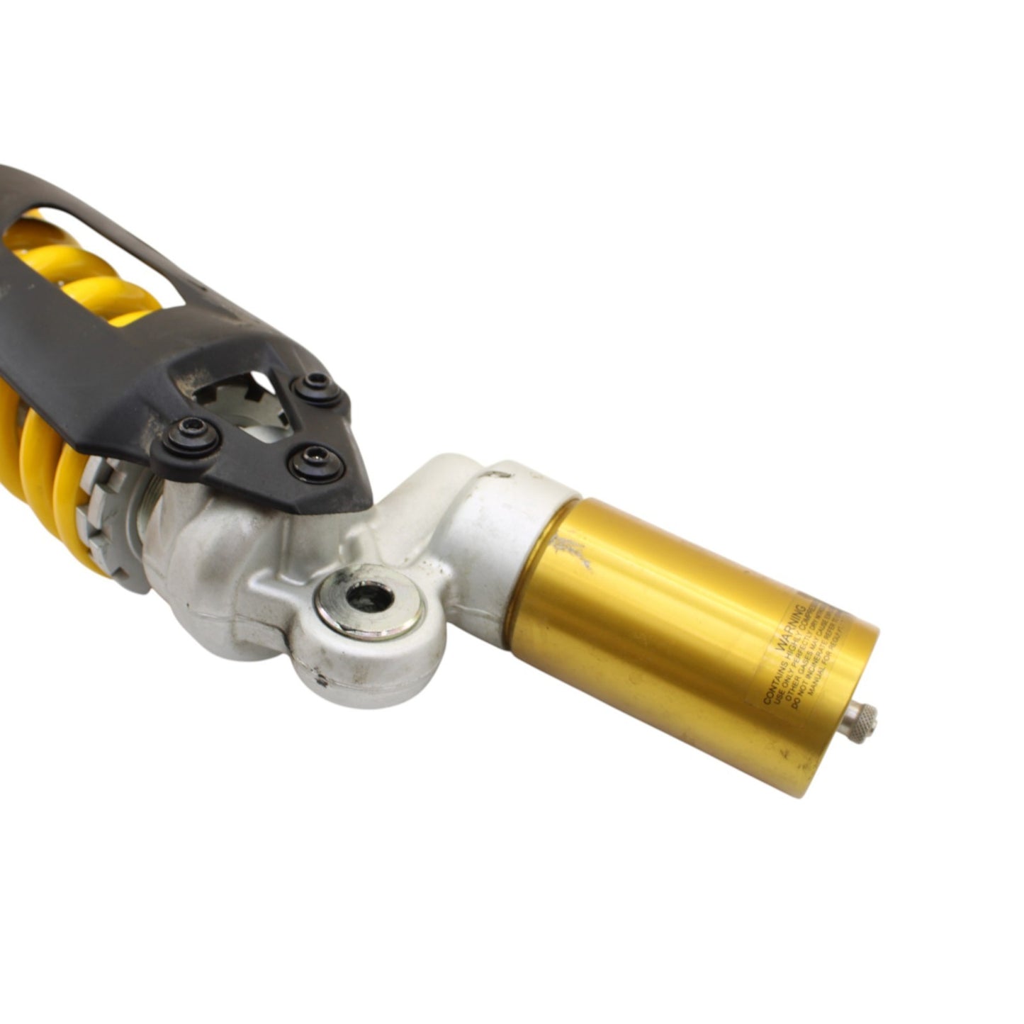 2020 - 2024 DUCATI PANIGALE V2 REAR SHOCK BACK SUSPENSION ABSORBER YELLOW OEM