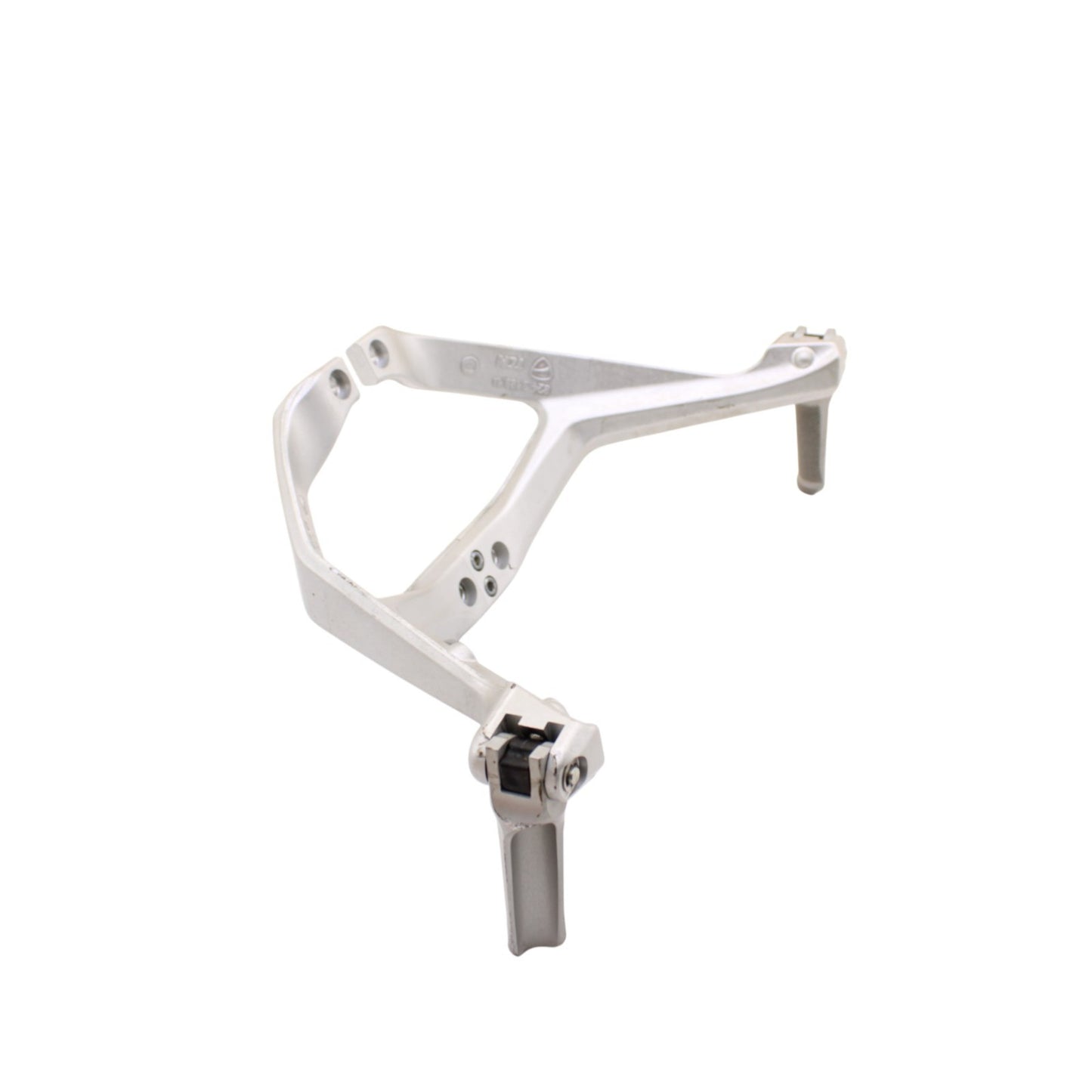 2020 - 2024 DUCATI PANIGALE V2 REAR BACK PASSENGER PEGS LEFT RIGHT SET SILVER