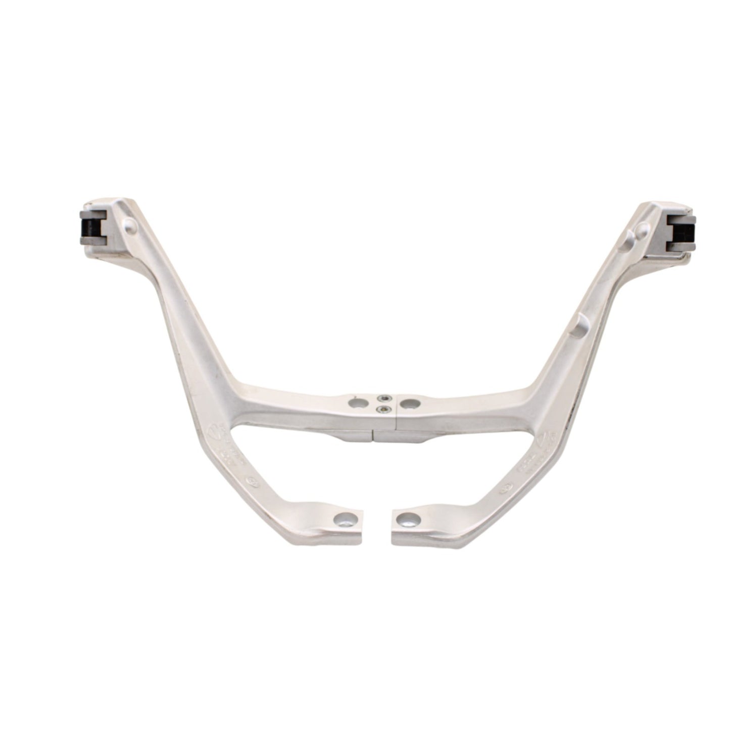2020 - 2024 DUCATI PANIGALE V2 REAR BACK PASSENGER PEGS LEFT RIGHT SET SILVER