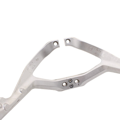 2020 - 2024 DUCATI PANIGALE V2 REAR BACK PASSENGER PEGS LEFT RIGHT SET SILVER