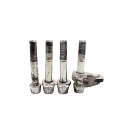 2020 - 2024 DUCATI PANIGALE V2 FRONT BRAKE CALIPER BOLTS SCREWS SILVER SET