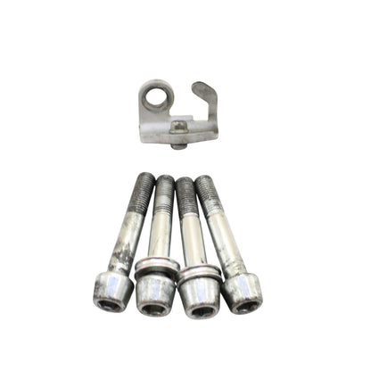 2020 - 2024 DUCATI PANIGALE V2 FRONT BRAKE CALIPER BOLTS SCREWS SILVER SET