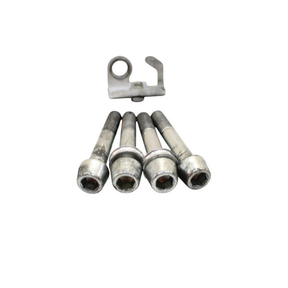 2020 - 2024 DUCATI PANIGALE V2 FRONT BRAKE CALIPER BOLTS SCREWS SILVER SET