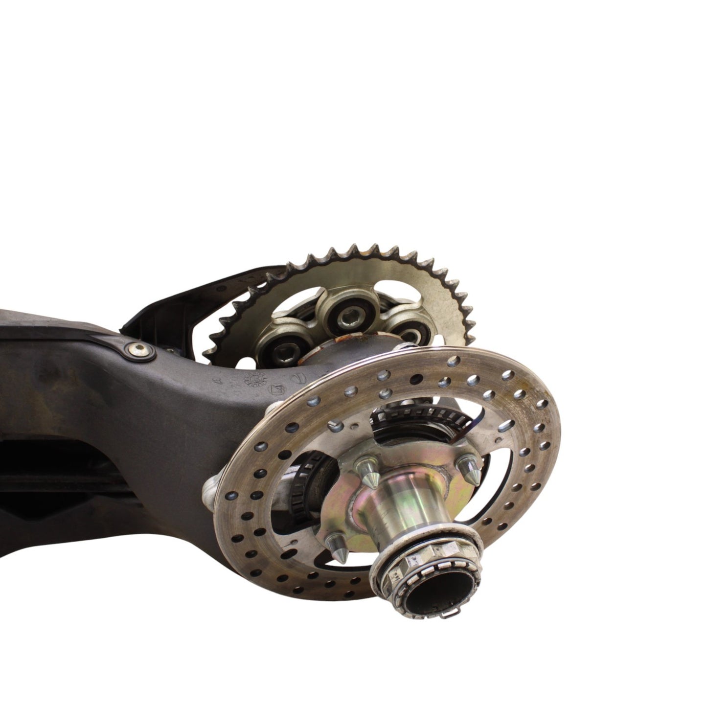 2020 - 2024 DUCATI PANIGALE V2 REAR SWINGARM SUSPENSION SPROCKET BACK ROTOR OEM