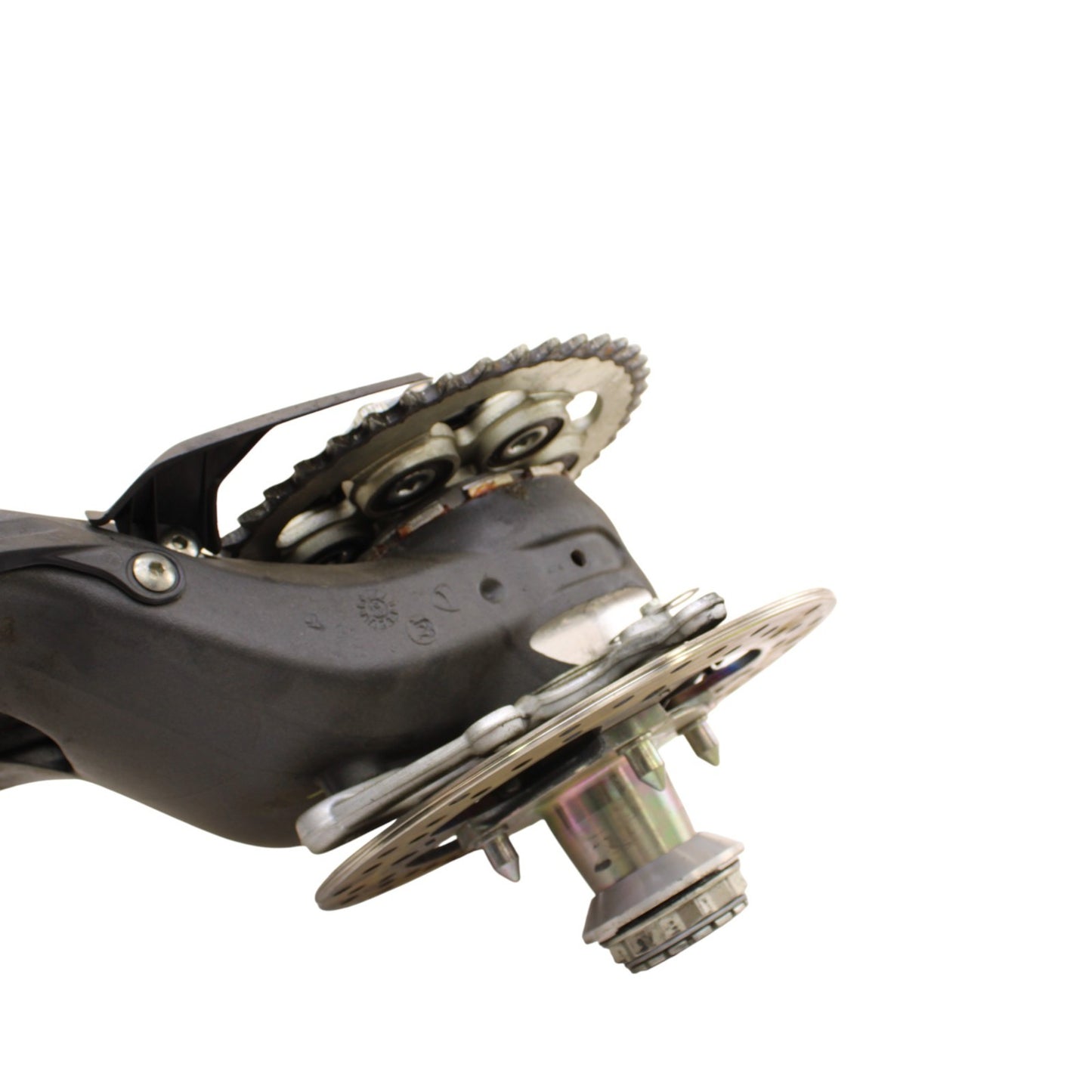 2020 - 2024 DUCATI PANIGALE V2 REAR SWINGARM SUSPENSION SPROCKET BACK ROTOR OEM