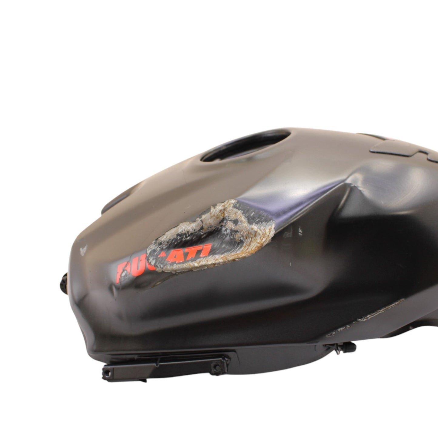 2020 - 2024 DUCATI PANIGALE V2 GAS TANK FUEL CELL RESERVOIR BLACK STOCK *DENTED*
