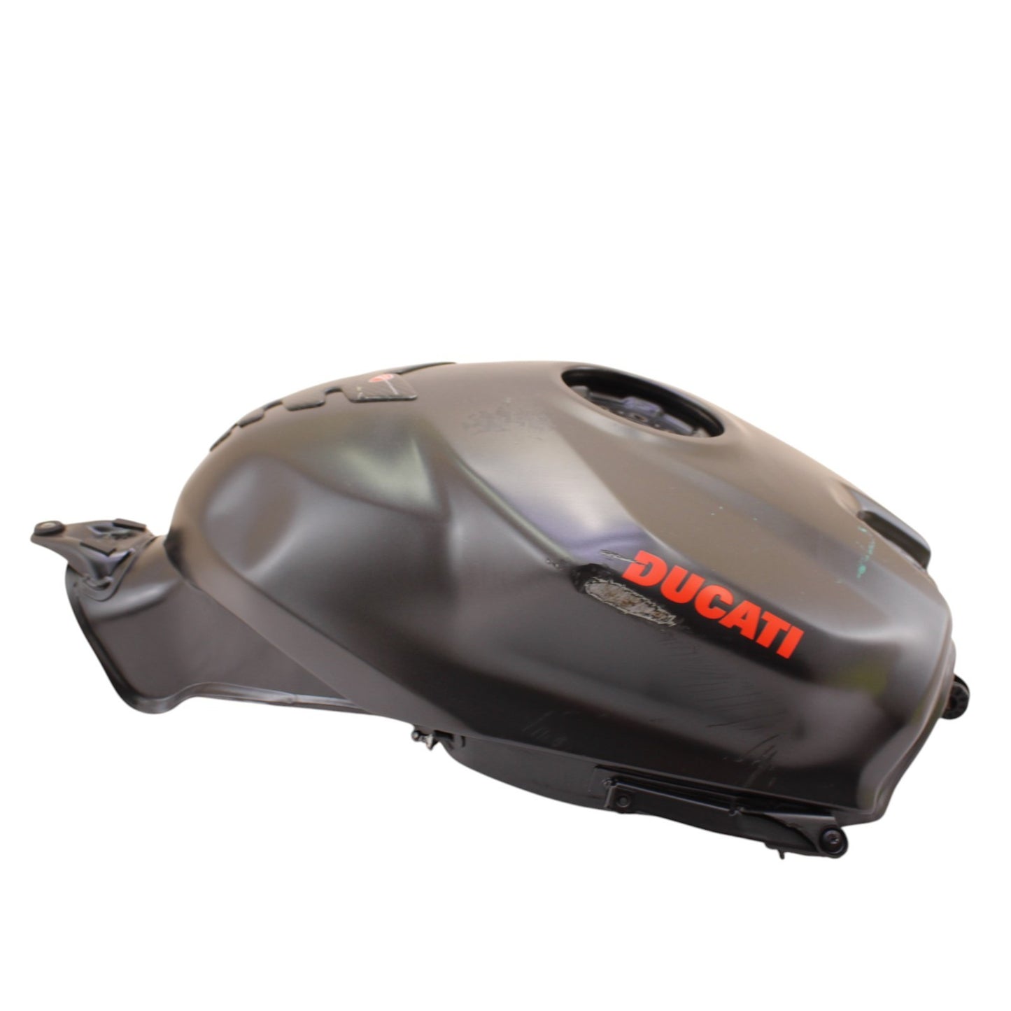 2020 - 2024 DUCATI PANIGALE V2 GAS TANK FUEL CELL RESERVOIR BLACK STOCK *DENTED*