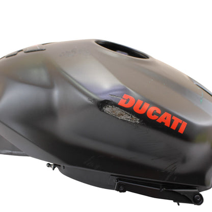2020 - 2024 DUCATI PANIGALE V2 GAS TANK FUEL CELL RESERVOIR BLACK STOCK *DENTED*