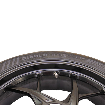 2020 - 2024 DUCATI PANIGALE V2 REAR WHEEL BACK RIM TIRE BLACK OEM STOCK