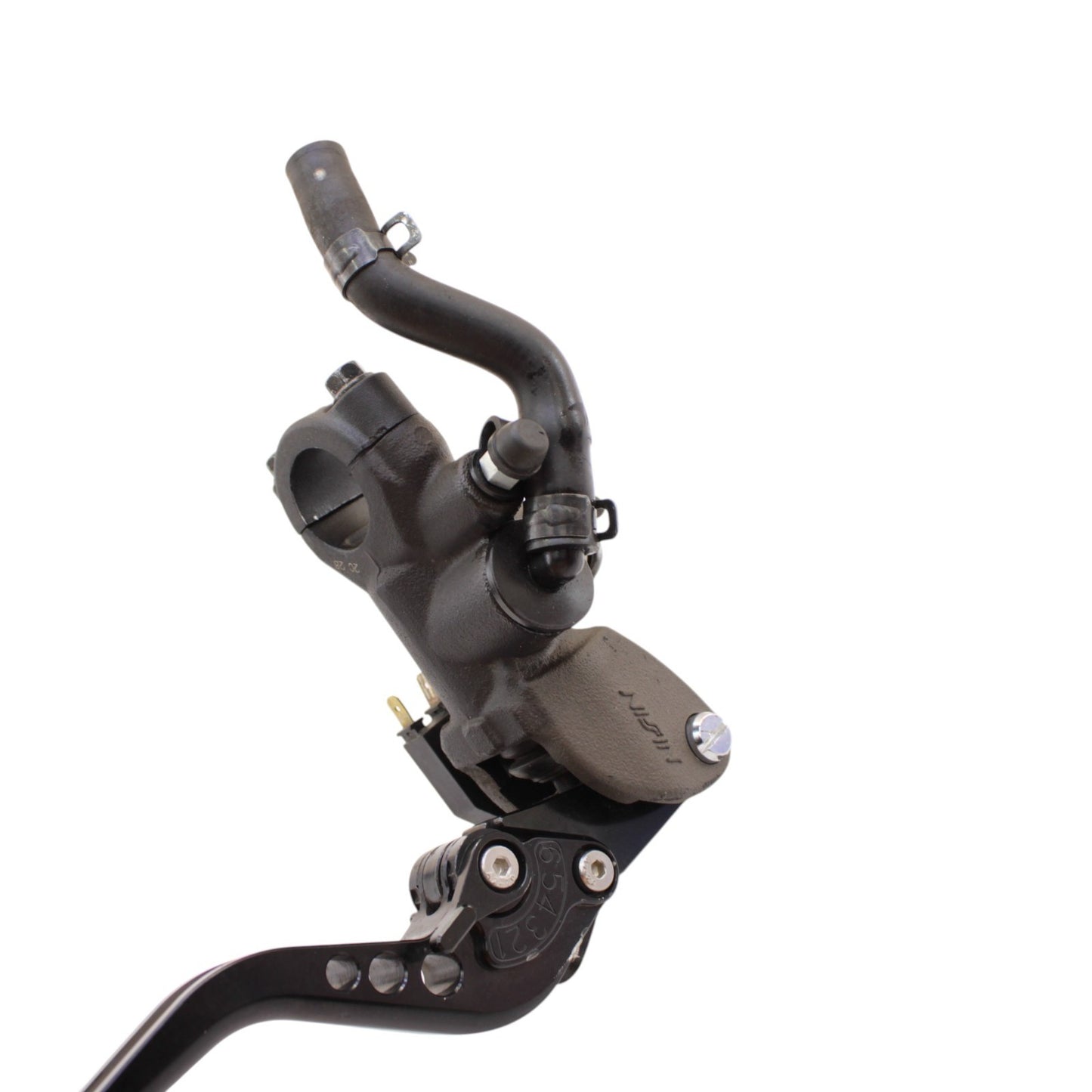 2020 - 2024 YAMAHA YZF R1 R1M FRONT BRAKE MASTER LEVER RIGHT HANDLE BLACK STOCK