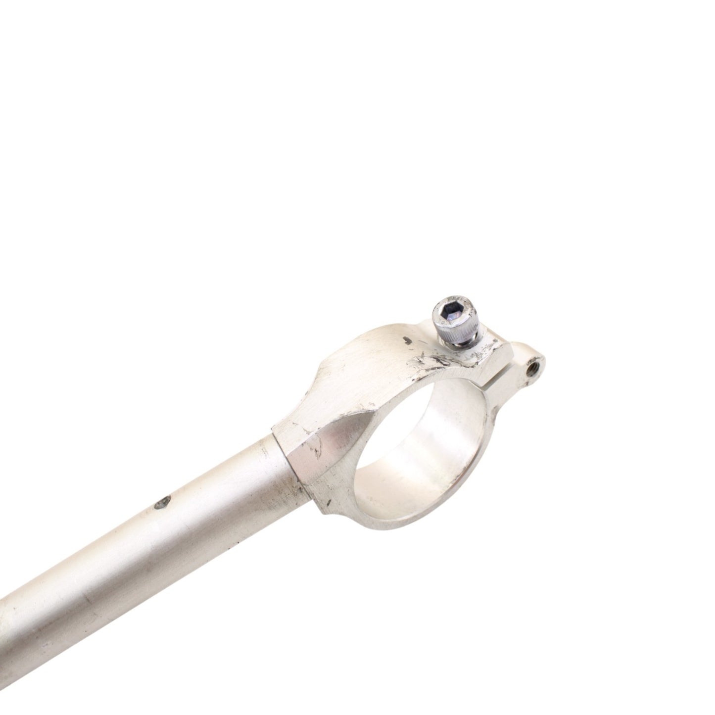 2020 - 2024 YAMAHA YZF R1 R1M LEFT CLIP ON HANDLE BAR SILVER STRAIGHT OEM