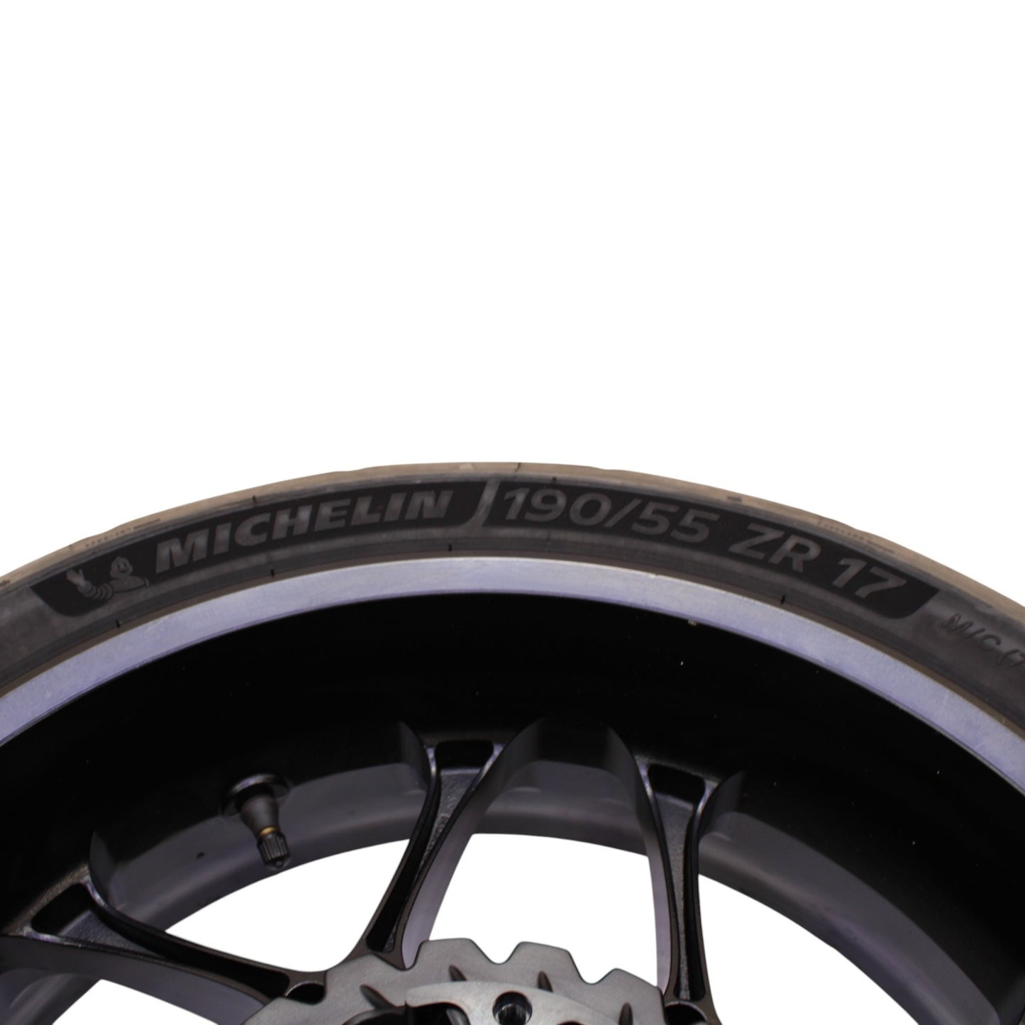 2020 - 2024 YAMAHA YZF R1 R1M REAR WHEEL RIM TIRE HUB ROTOR PLATE BLACK OEM