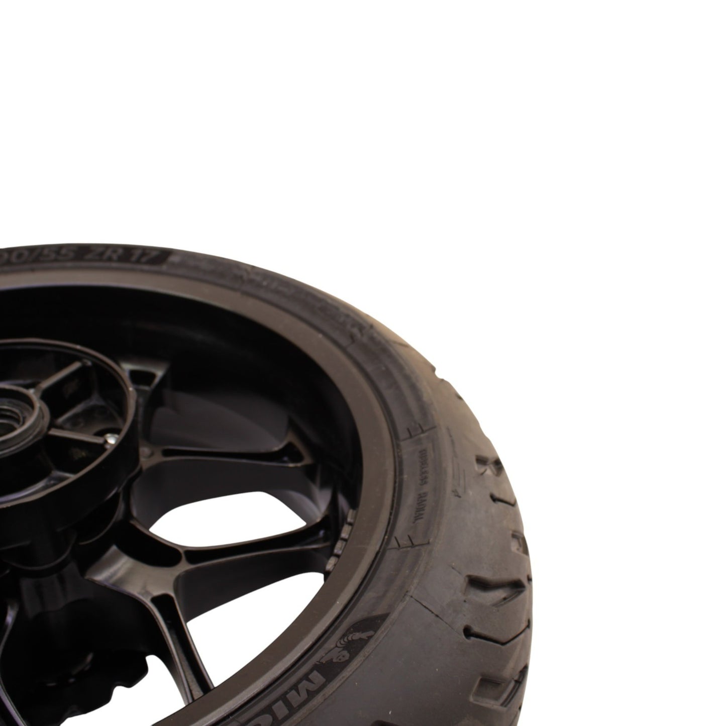 2020 - 2024 YAMAHA YZF R1 R1M REAR WHEEL RIM TIRE HUB ROTOR PLATE BLACK OEM