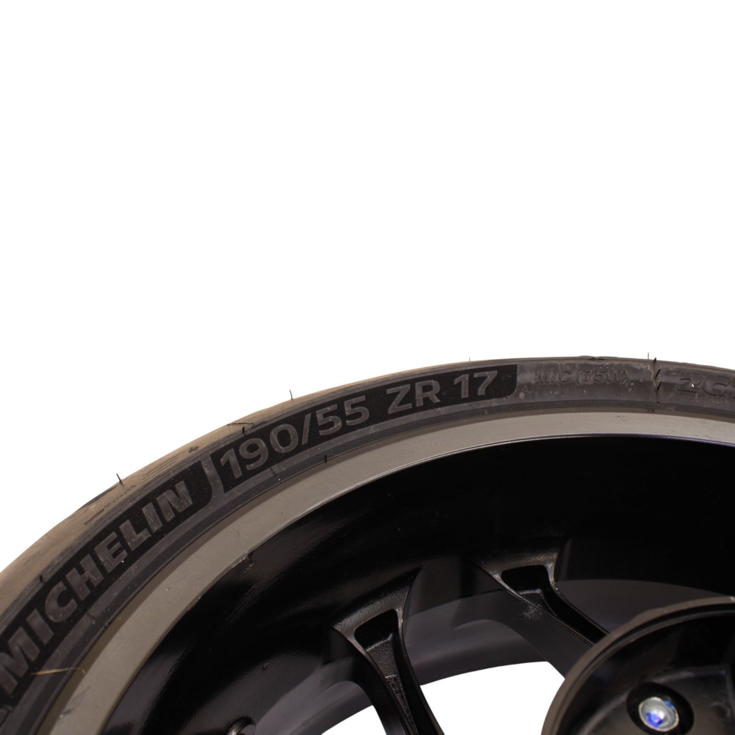 2020 - 2024 YAMAHA YZF R1 R1M REAR WHEEL RIM TIRE HUB ROTOR PLATE BLACK OEM