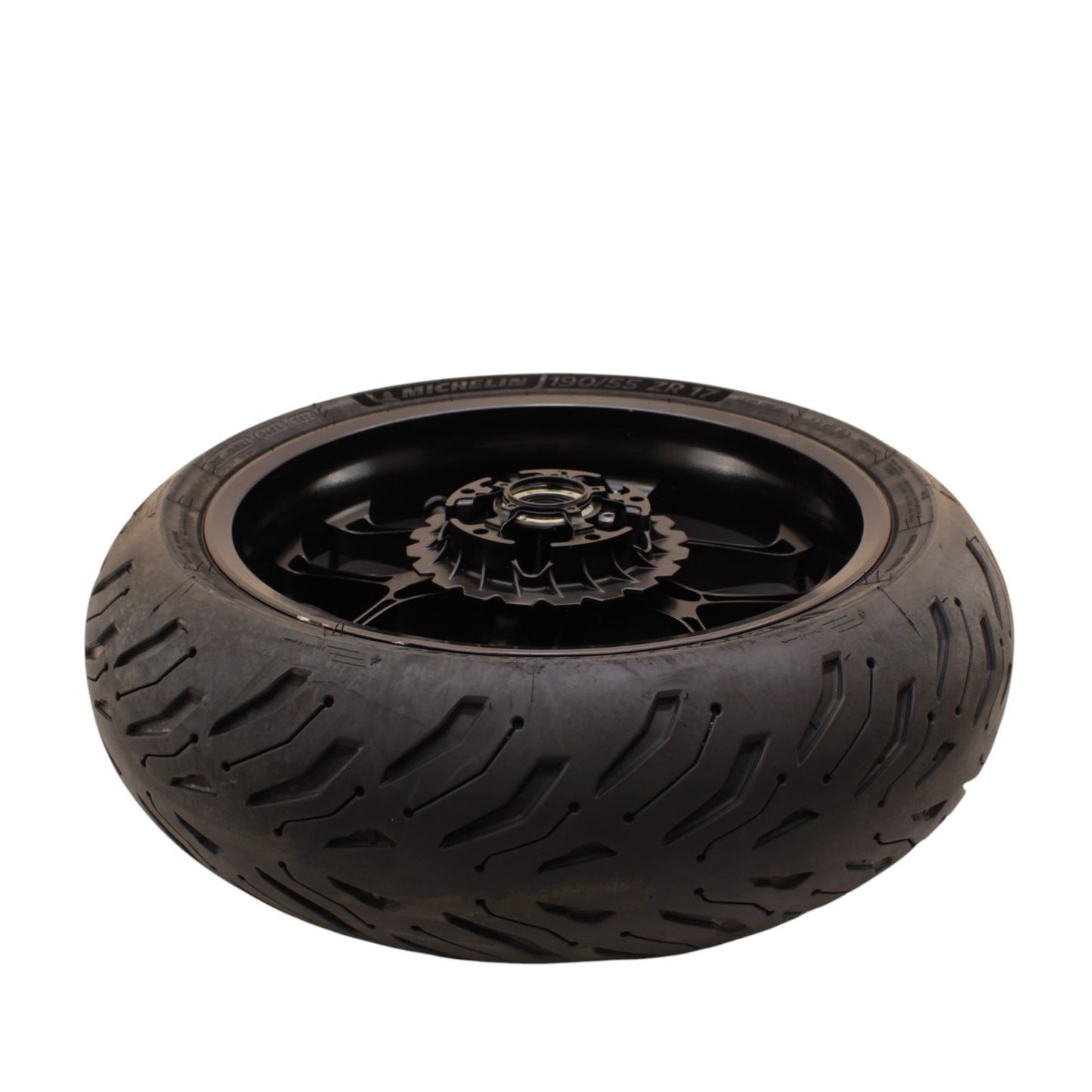 2020 - 2024 YAMAHA YZF R1 R1M REAR WHEEL RIM TIRE HUB ROTOR PLATE BLACK OEM