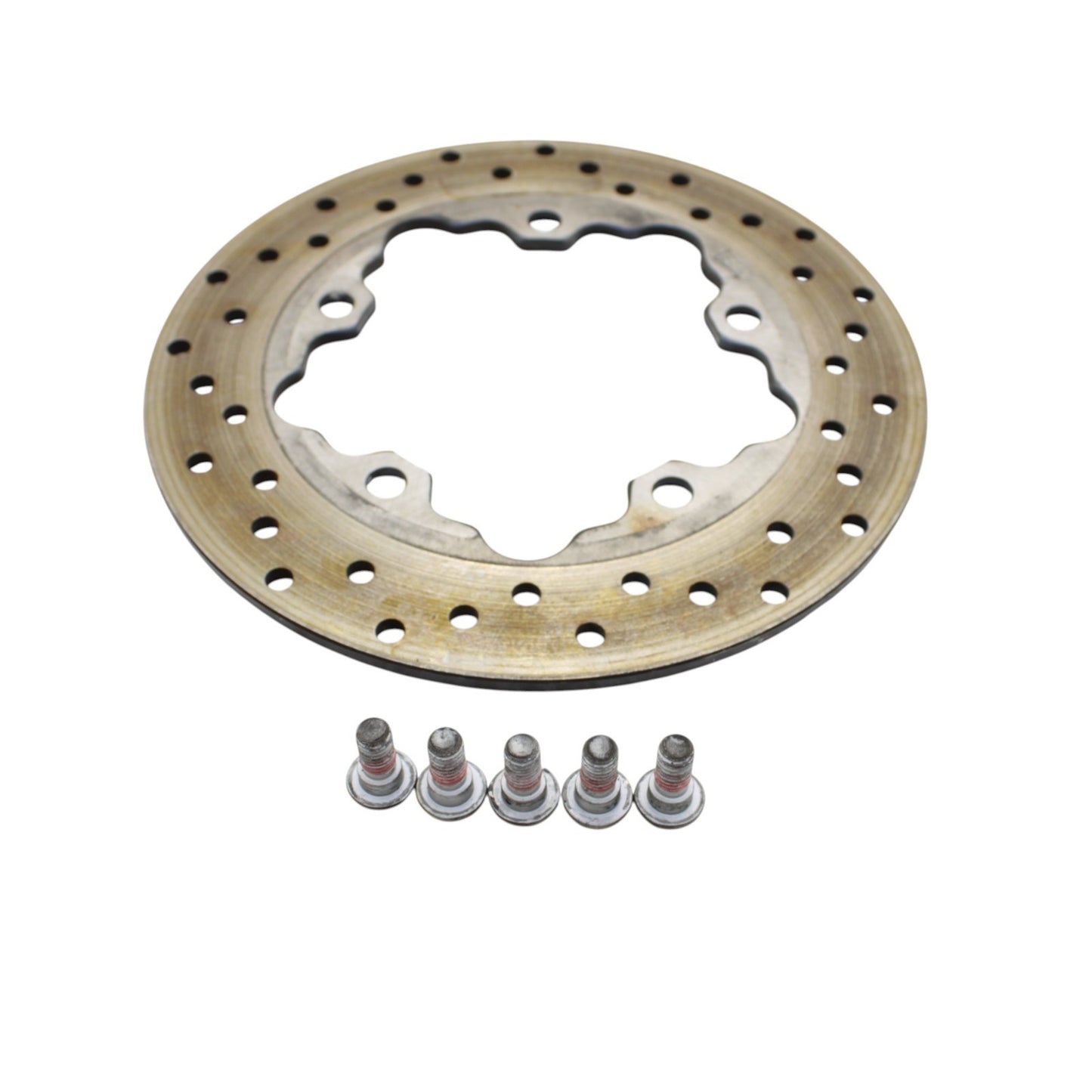 2020 - 2024 YAMAHA YZF R1 R1M REAR BRAKE ROTOR DISC RING HARDWARE BOLTS STRAIGHT