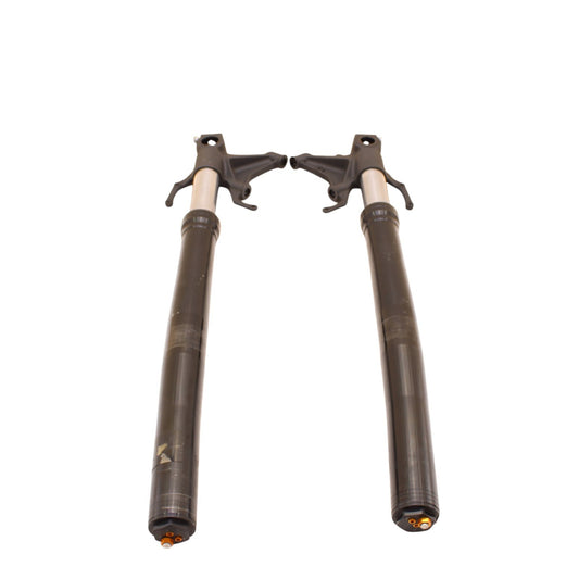2020 - 2024 YAMAHA YZF R1 R1M FRONT FORKS SUSPENSION TUBES BLACK *BENT/FOR PART*