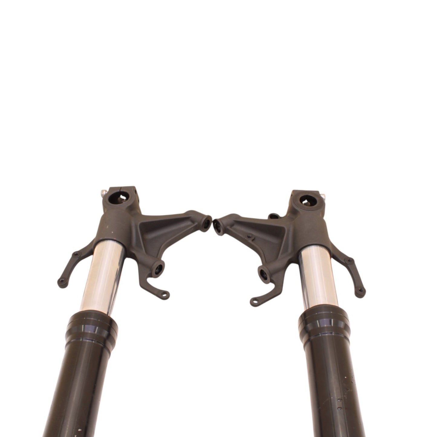 2020 - 2024 YAMAHA YZF R1 R1M FRONT FORKS SUSPENSION TUBES BLACK *BENT/FOR PART*