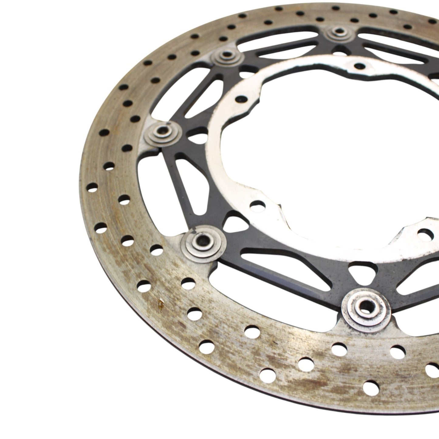 2020 - 2024 YAMAHA YZF R1 R1M FRONT BRAKE ROTOR DISC RING HARDWARE STOCK