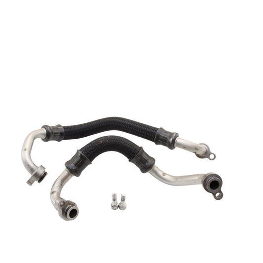 2020 - 2024 YAMAHA YZF R1 ENGINE OIL COOLER LINES HOSES SET RADIATOR BOLTS STOCK