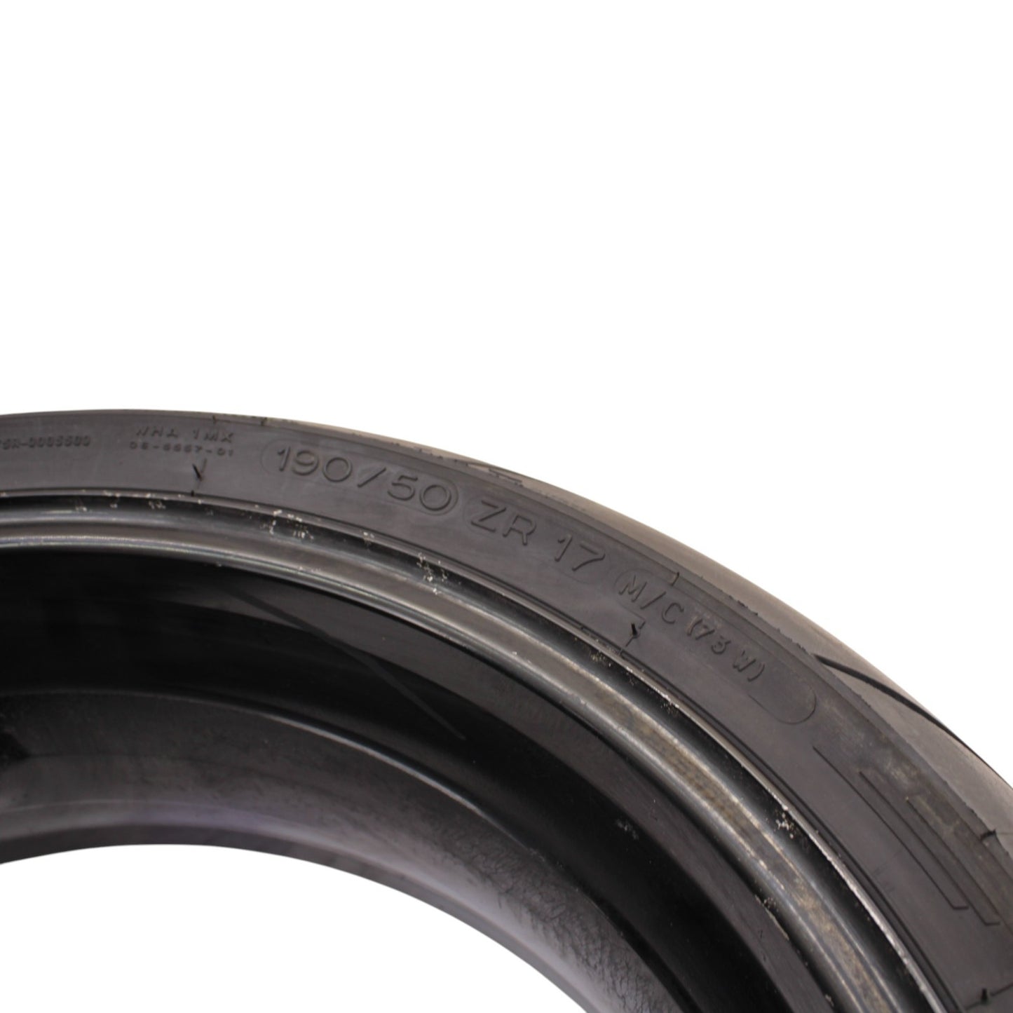 2005 - 2008 SUZUKI GSXR 1000 REAR WHEEL BACK RIM TIRE RUBBER BLACK STOCK