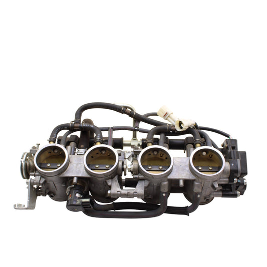 2007 2008 SUZUKI GSXR 1000 THROTTLE BODIES FUEL INJECTORS PETROL BODY STOCK