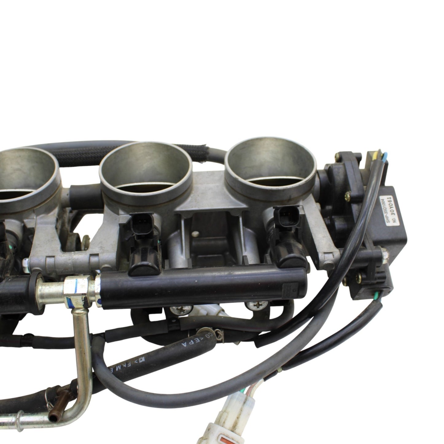 2007 2008 SUZUKI GSXR 1000 THROTTLE BODIES FUEL INJECTORS PETROL BODY STOCK