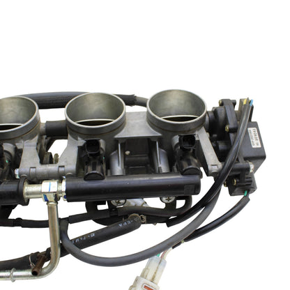 2007 2008 SUZUKI GSXR 1000 THROTTLE BODIES FUEL INJECTORS PETROL BODY STOCK