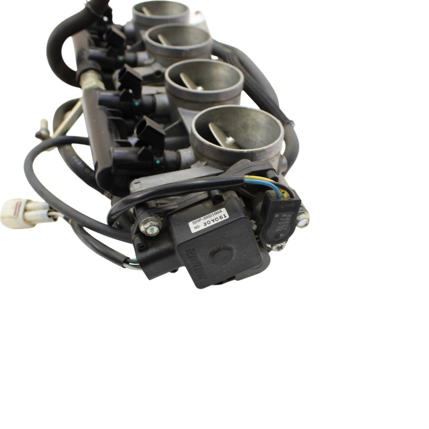 2007 2008 SUZUKI GSXR 1000 THROTTLE BODIES FUEL INJECTORS PETROL BODY STOCK