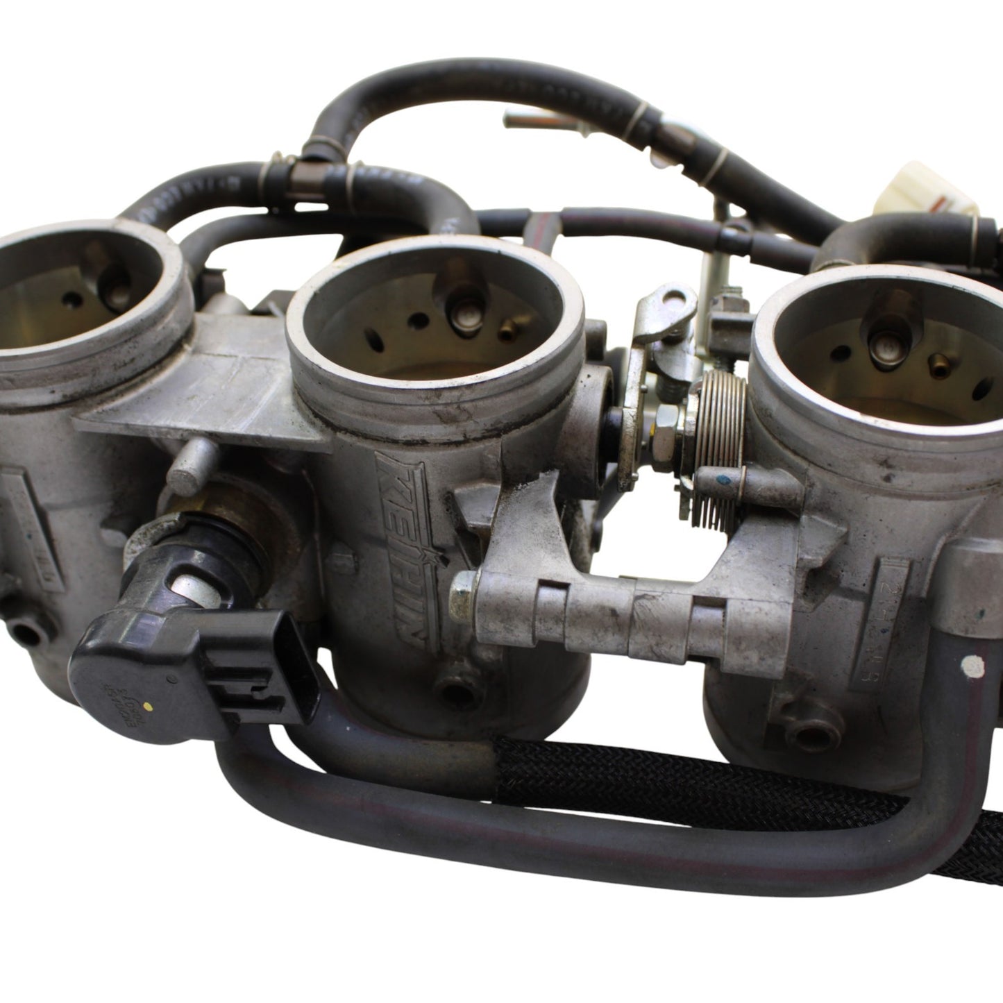 2007 2008 SUZUKI GSXR 1000 THROTTLE BODIES FUEL INJECTORS PETROL BODY STOCK