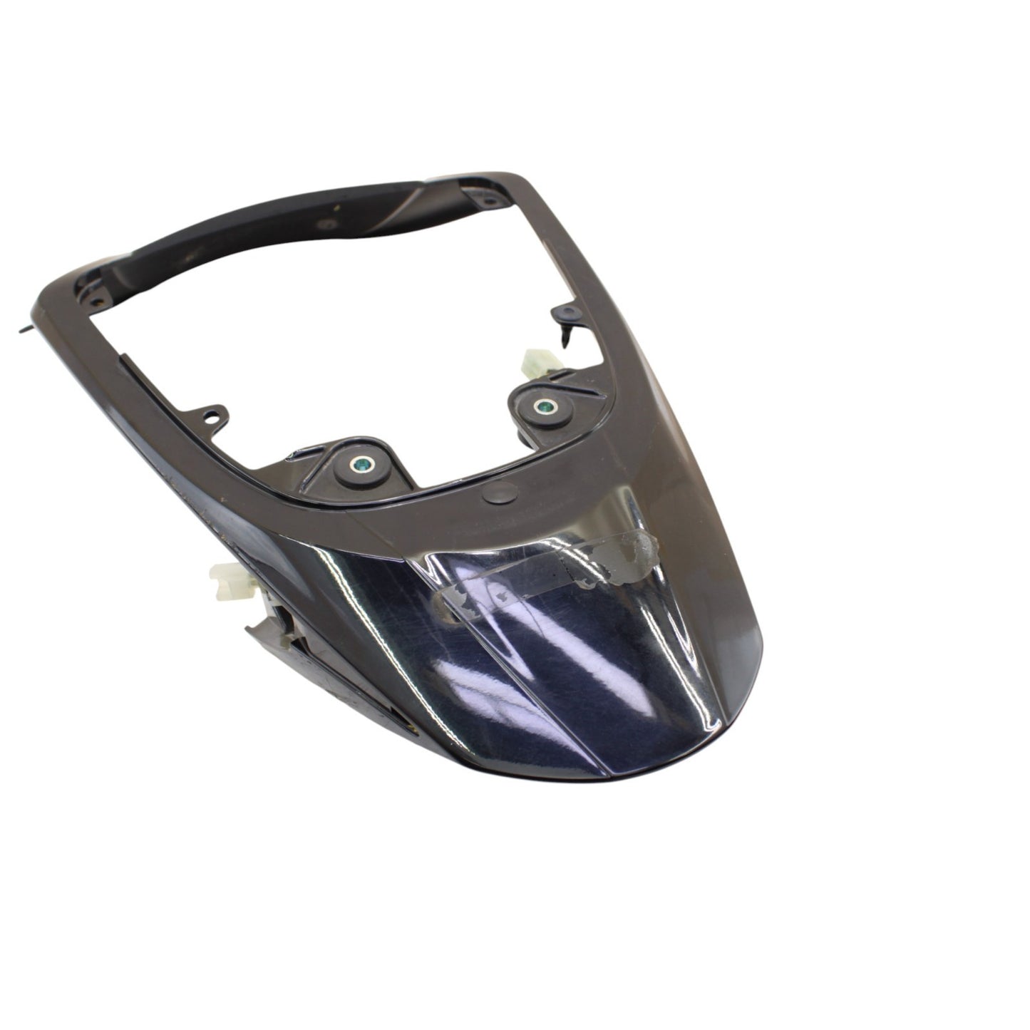 2007 2008 SUZUKI GSXR 1000 TAIL FAIRING CENTER REAR TAIL LIGHT BLACK STOCK