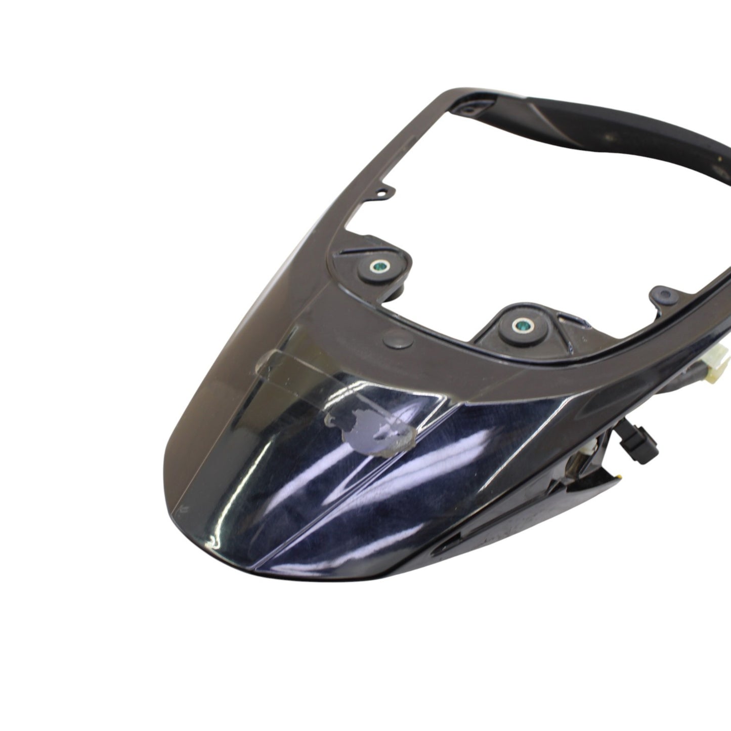 2007 2008 SUZUKI GSXR 1000 TAIL FAIRING CENTER REAR TAIL LIGHT BLACK STOCK