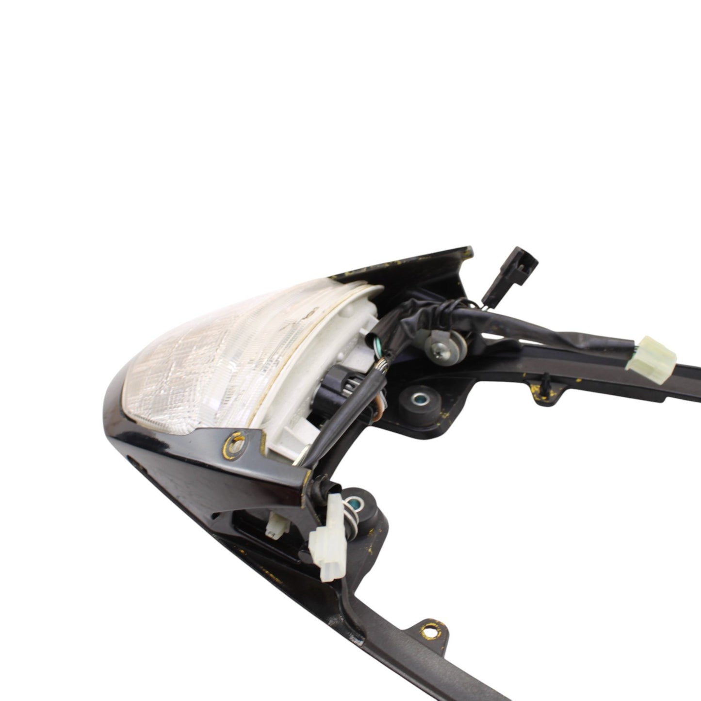 2007 2008 SUZUKI GSXR 1000 TAIL FAIRING CENTER REAR TAIL LIGHT BLACK STOCK