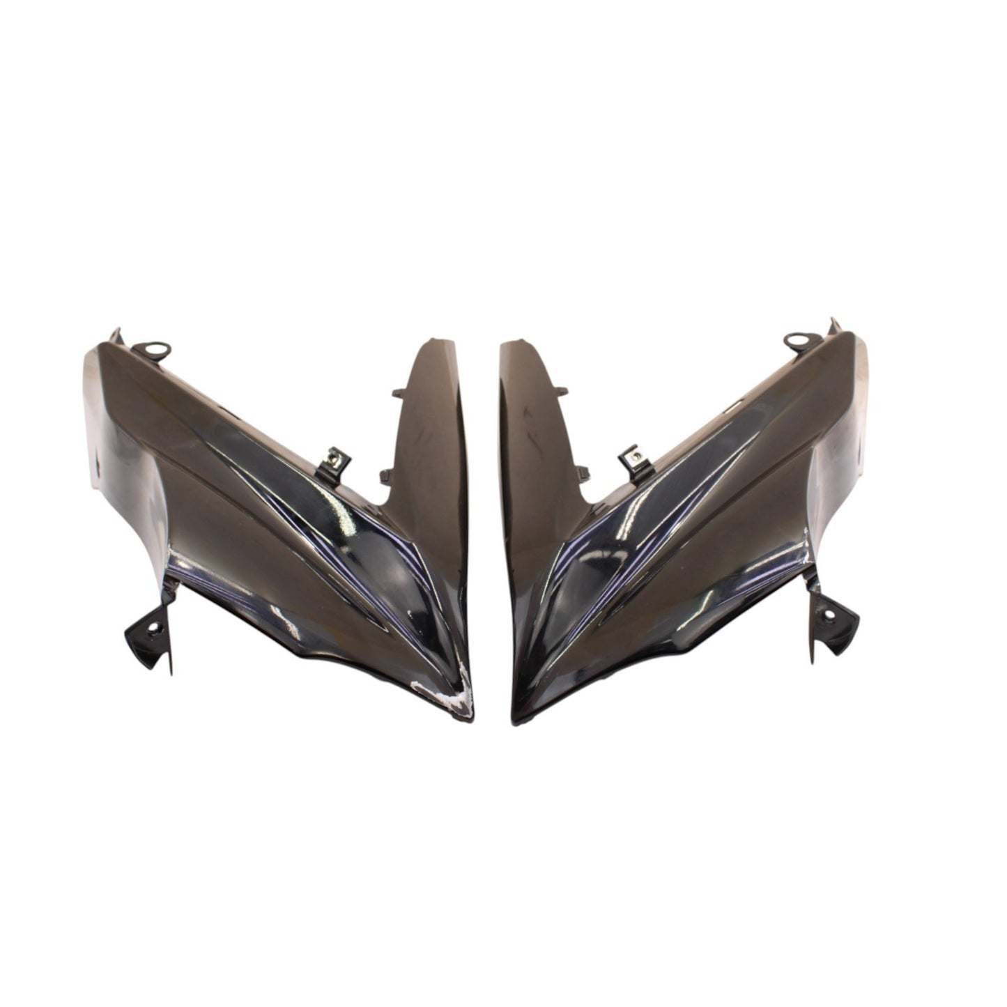 2005 - 2008 SUZUKI GSXR 1000 UPPER NOSE FAIRING FRONT COWL SHROUD SET BLACK