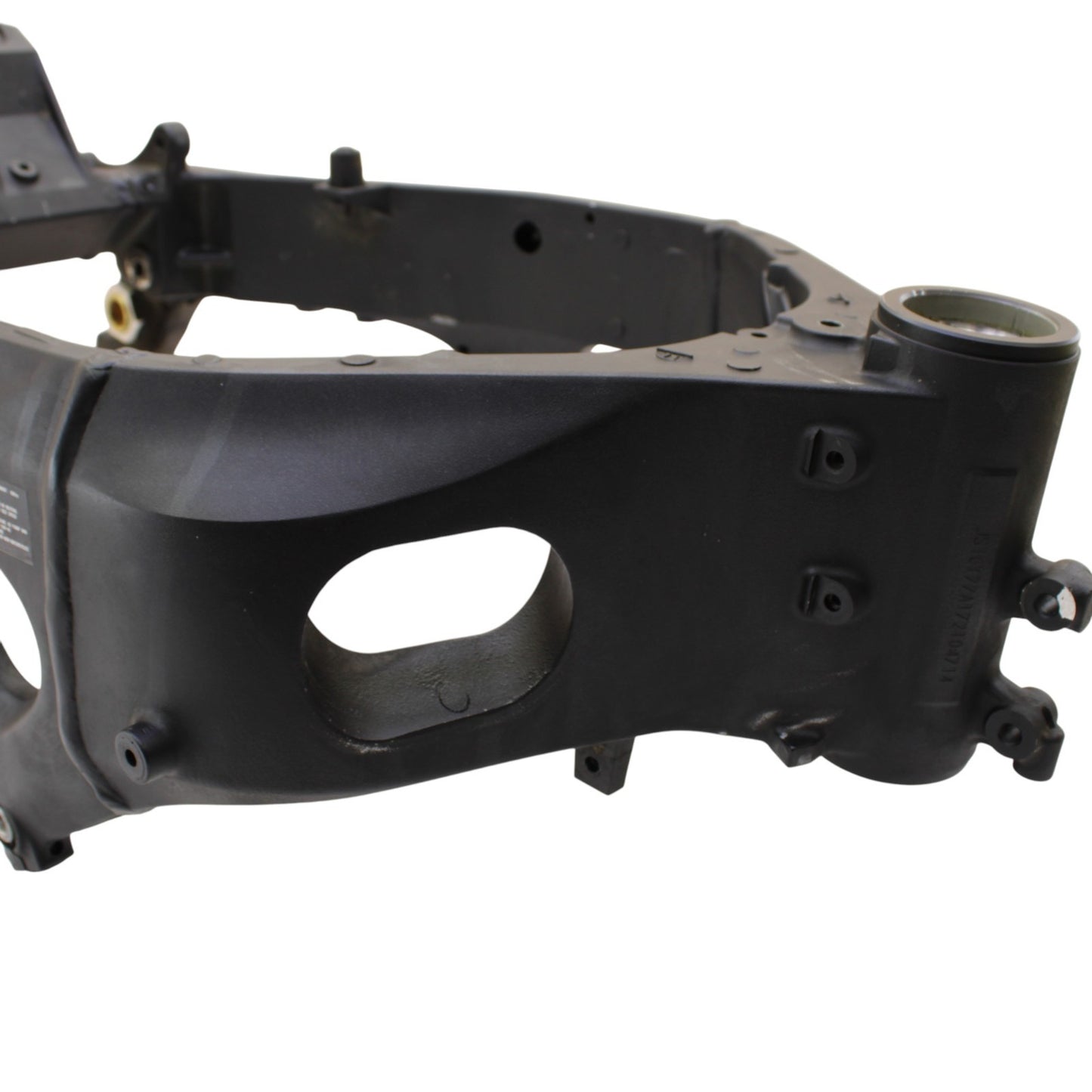 2007 2008 SUZUKI GSXR 1000 FRAME MAIN BODY CHASSIS BLACK STRAIGHT