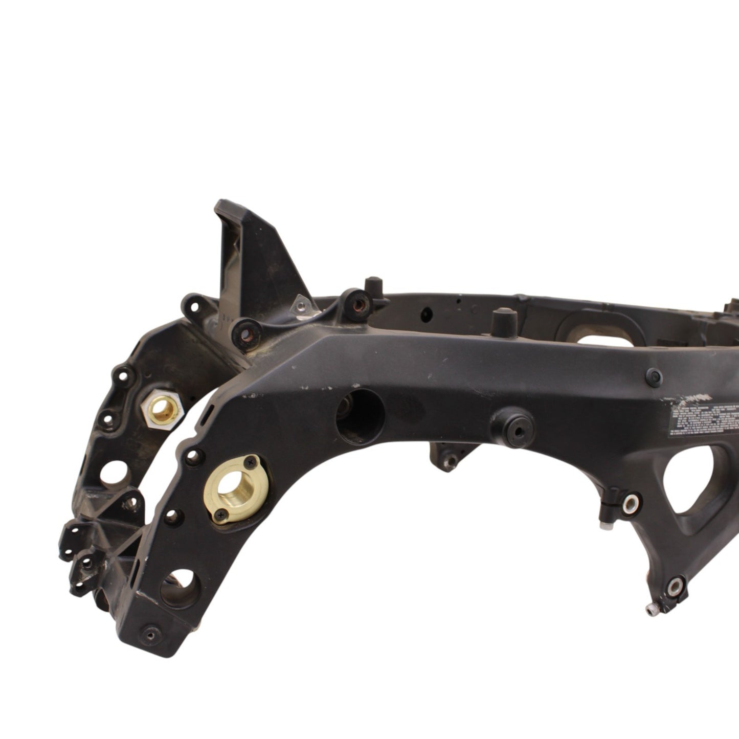 2007 2008 SUZUKI GSXR 1000 FRAME MAIN BODY CHASSIS BLACK STRAIGHT